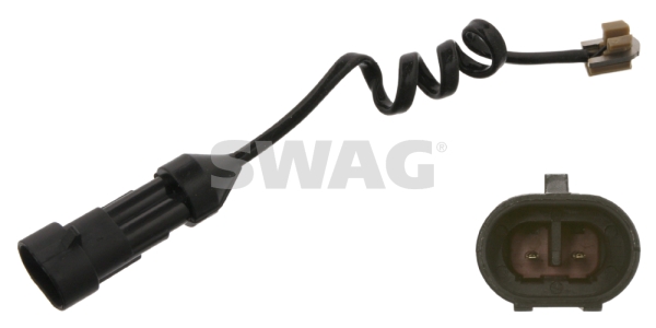 Contatto segnalazione, Usura past. freno/mat. d'attrito - 37 93 5450 SWAG